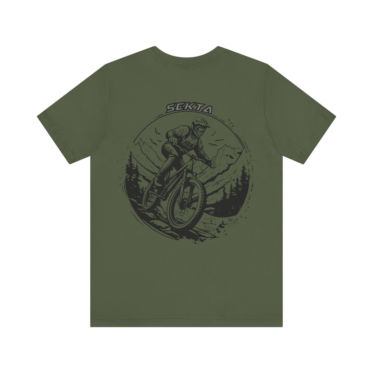 MTB LIFE (Back Print) Unisex Short Sleeve Tee