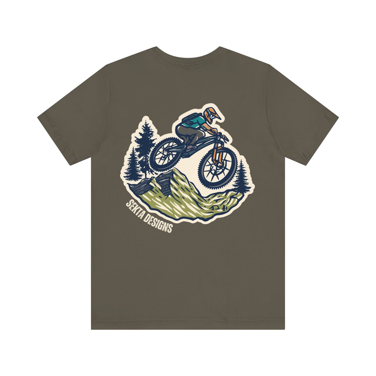 DOWNHILL DAYS Unisex Short Sleeve Shirt