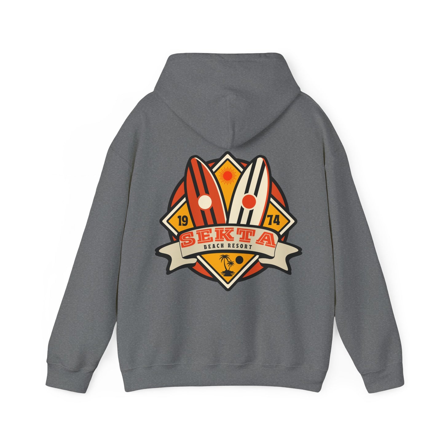 BEACH RESORT - Unisex Heavy Blend™ Hooded Sweatshirt
