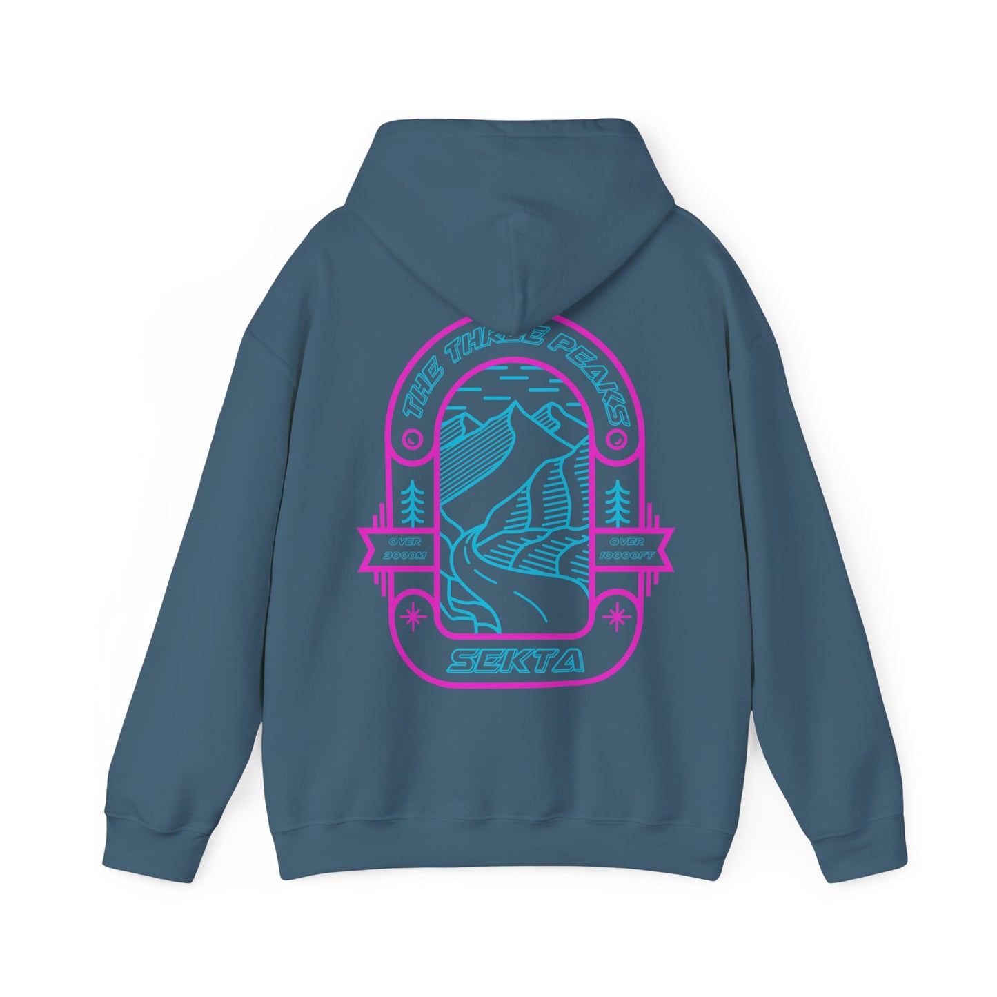 THE THREE PEAKS - Unisex Heavy Blend™ Hooded Sweatshirt