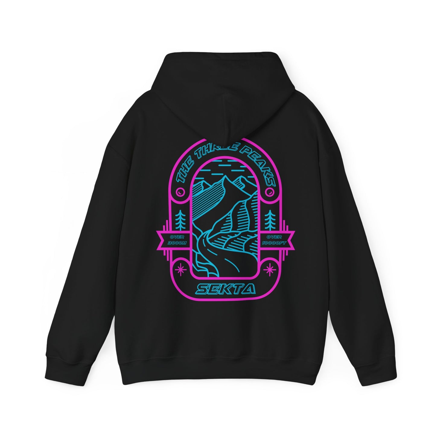 THE THREE PEAKS - Unisex Heavy Blend™ Hooded Sweatshirt