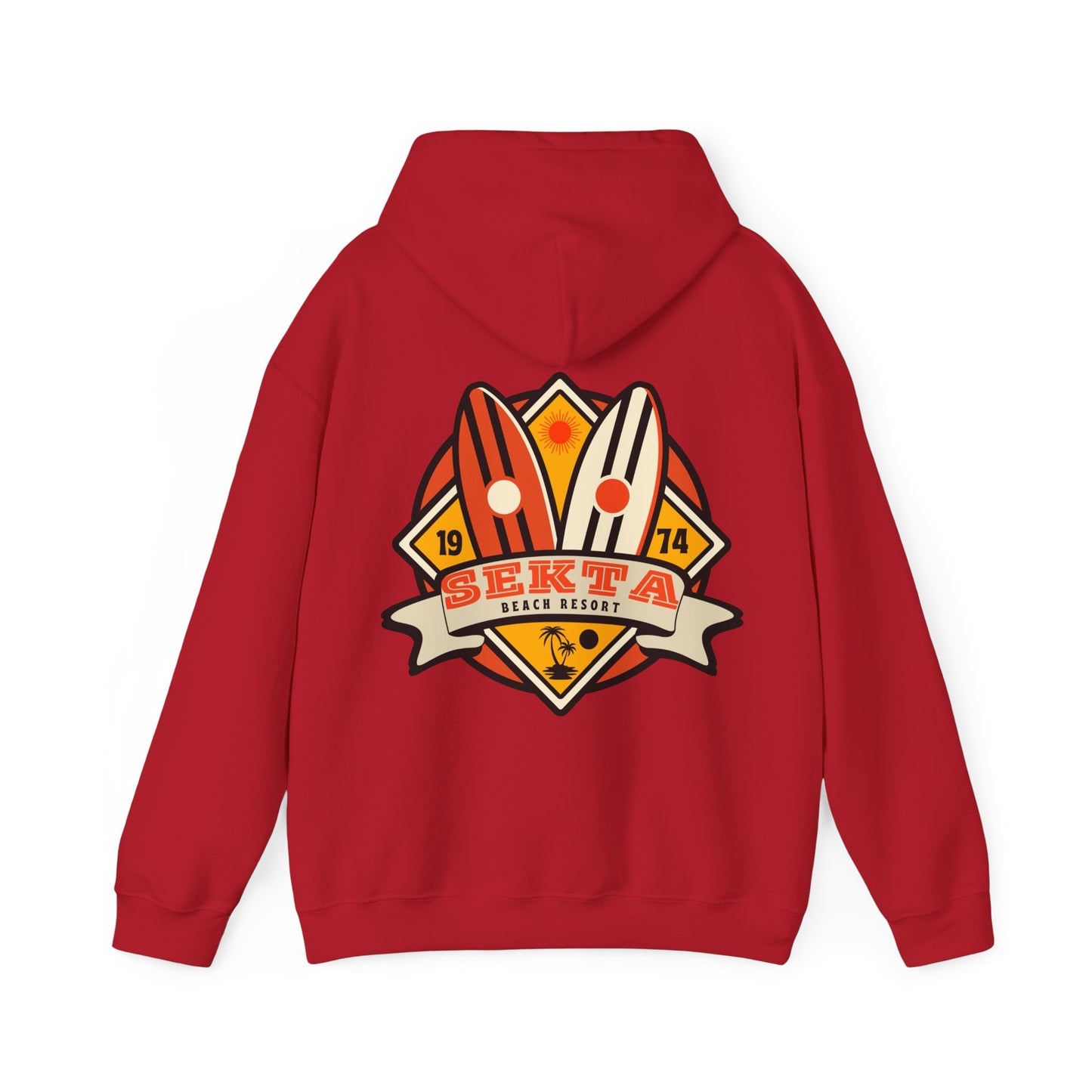 BEACH RESORT - Unisex Heavy Blend™ Hooded Sweatshirt