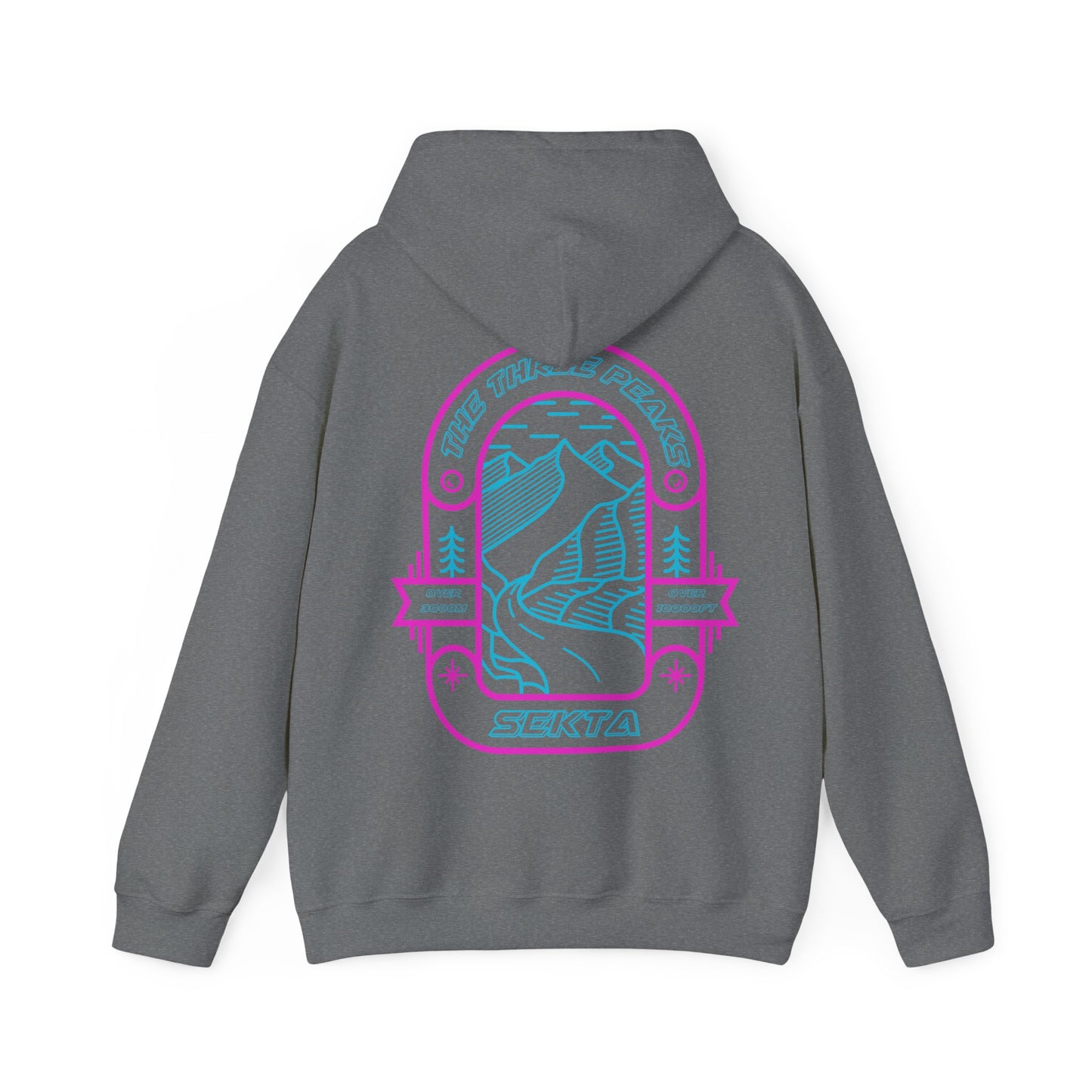 THE THREE PEAKS - Unisex Heavy Blend™ Hooded Sweatshirt