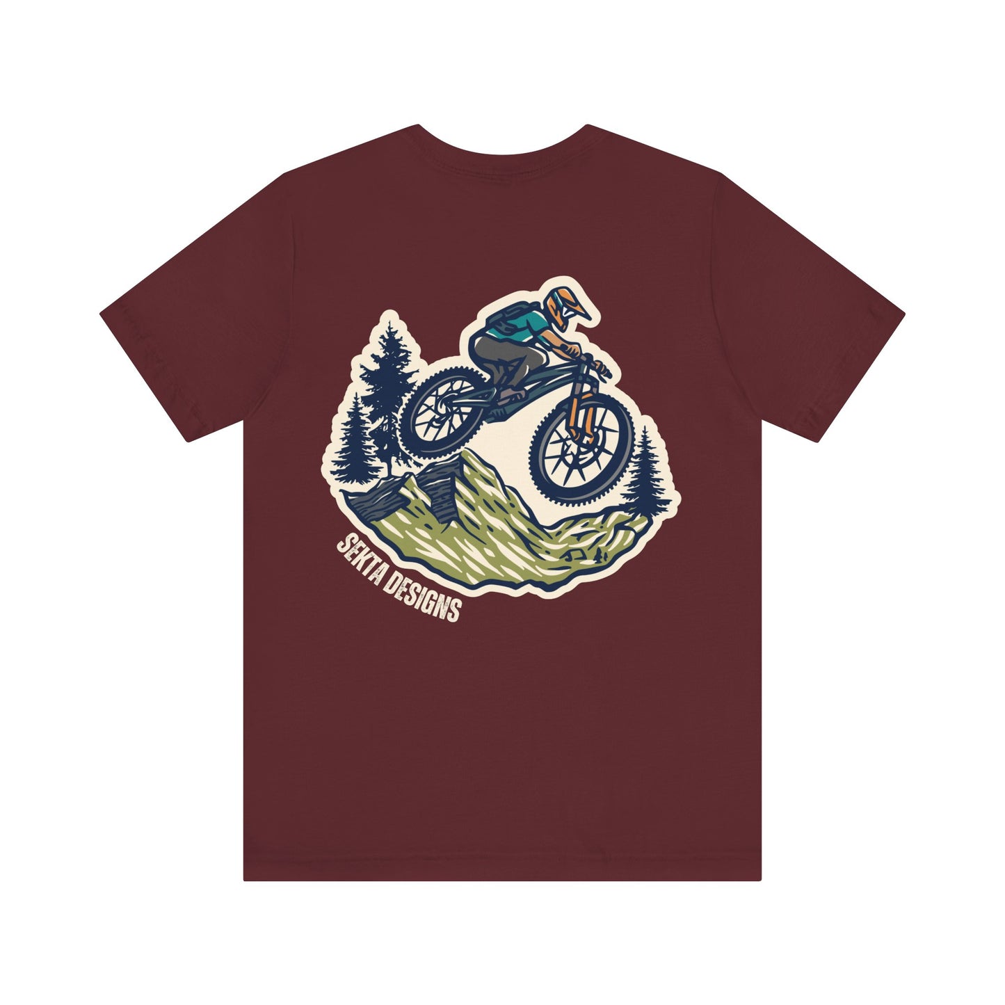 DOWNHILL DAYS Unisex Short Sleeve Shirt
