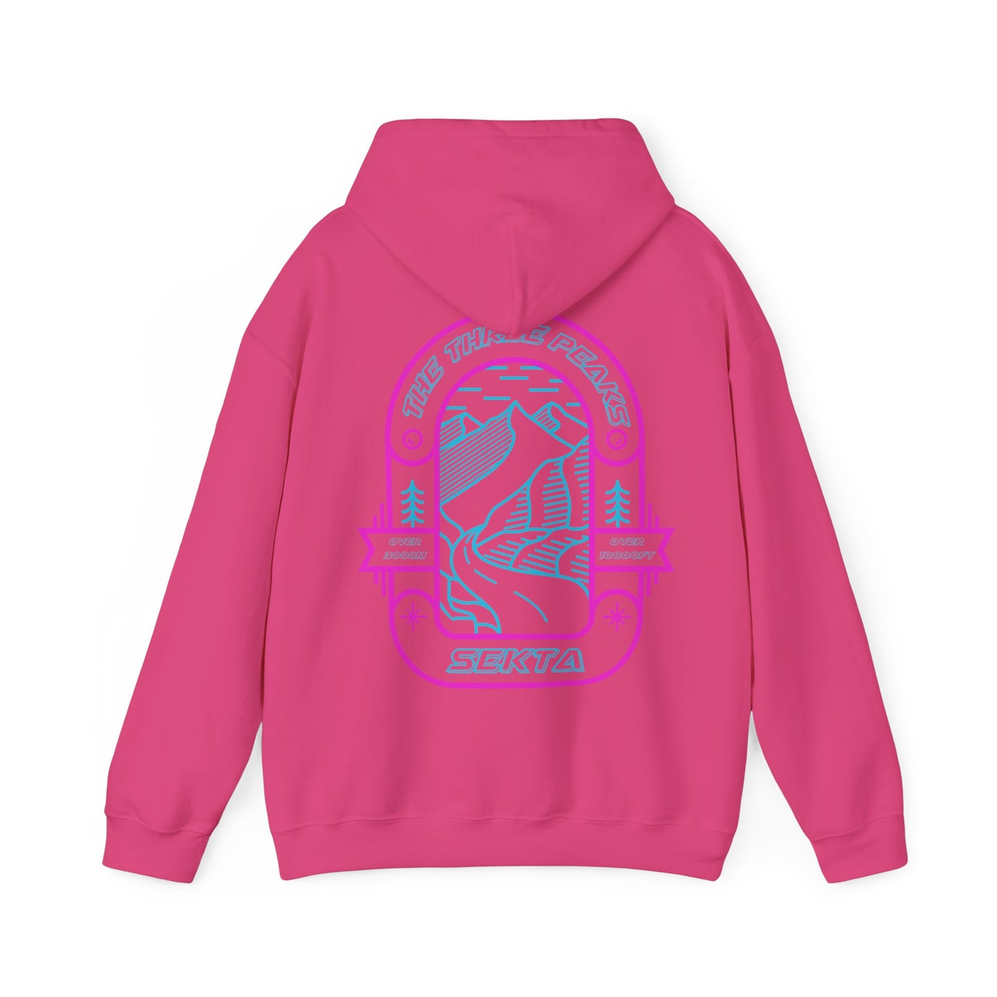 THE THREE PEAKS - Unisex Heavy Blend™ Hooded Sweatshirt