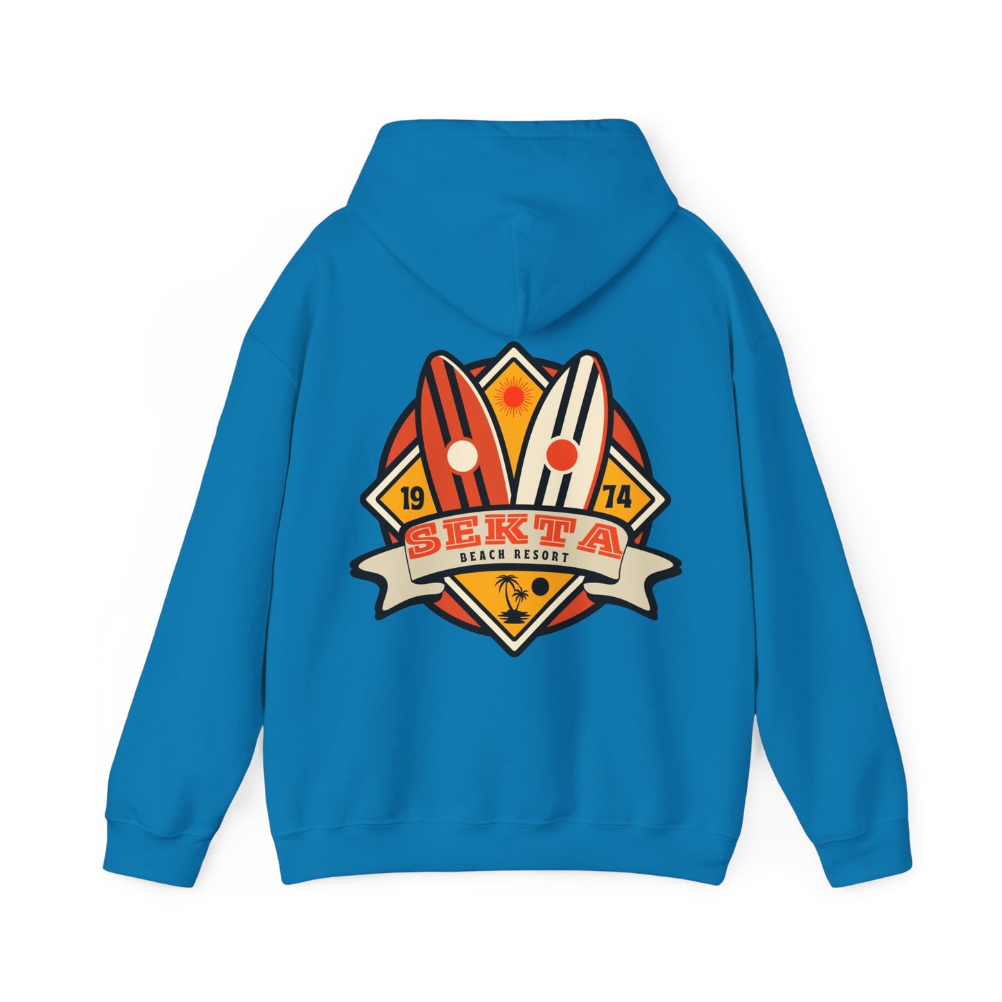 BEACH RESORT - Unisex Heavy Blend™ Hooded Sweatshirt