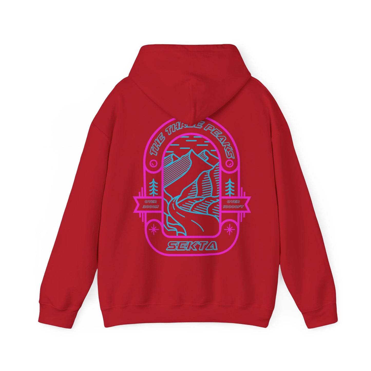 THE THREE PEAKS - Unisex Heavy Blend™ Hooded Sweatshirt