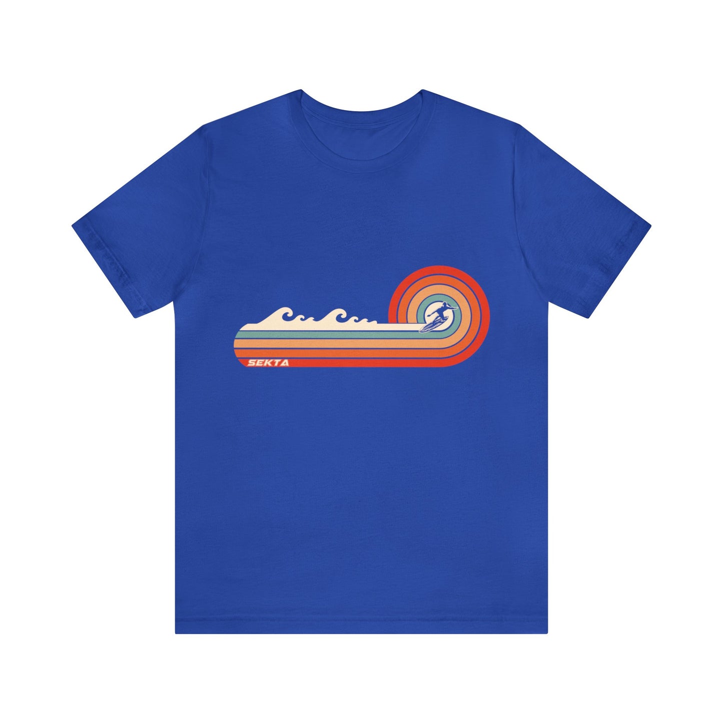 RETRO WAVES - Unisex Short Sleeve Tee
