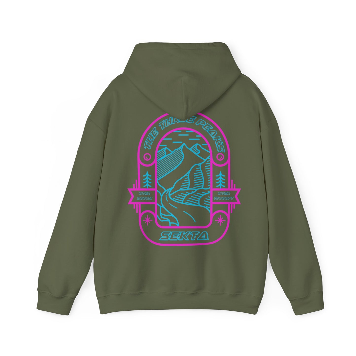 THE THREE PEAKS - Unisex Heavy Blend™ Hooded Sweatshirt
