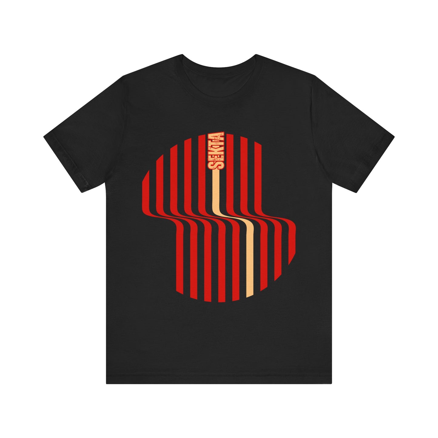 WAVEY STRIPES Unisex Short Sleeve Tee