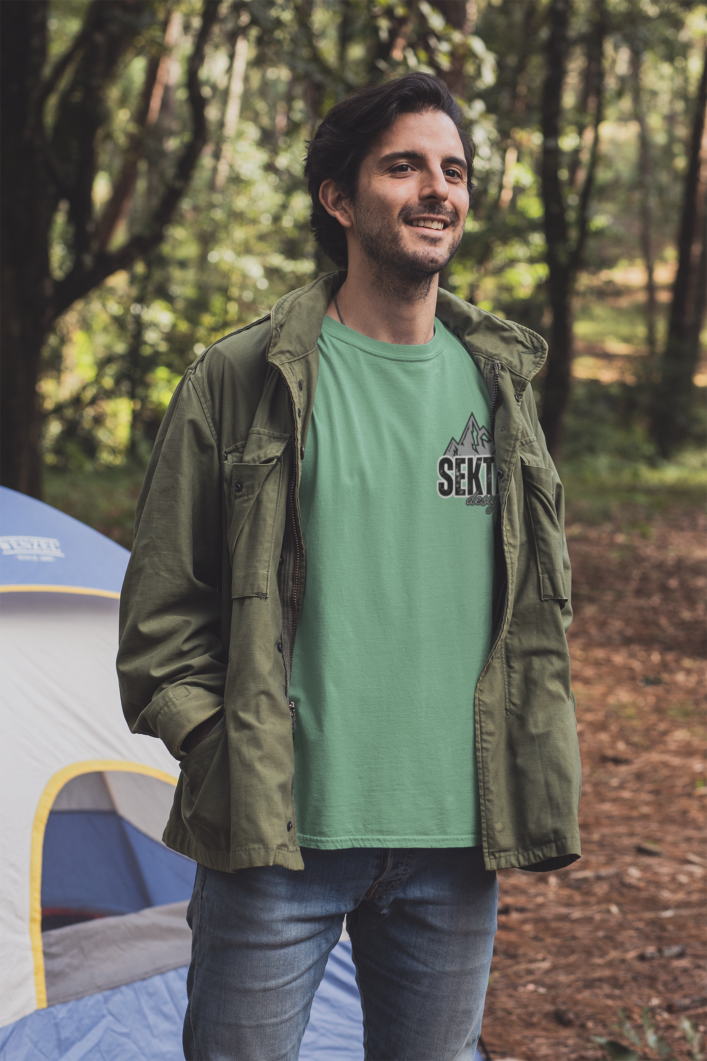 MOUNTAIN ADVENTURE Unisex Short Sleeve Tee