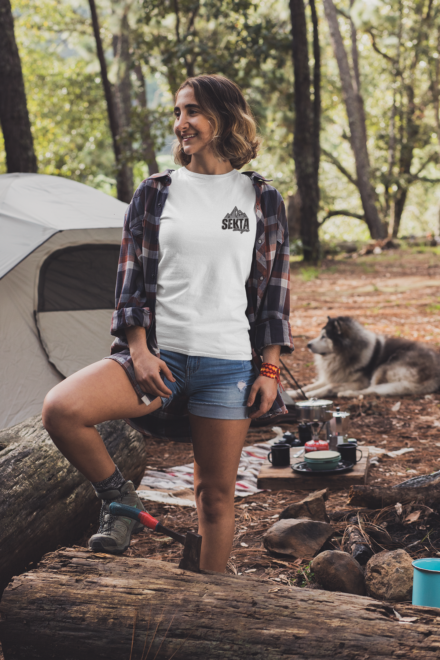 MOUNTAIN ADVENTURE Unisex Short Sleeve Tee