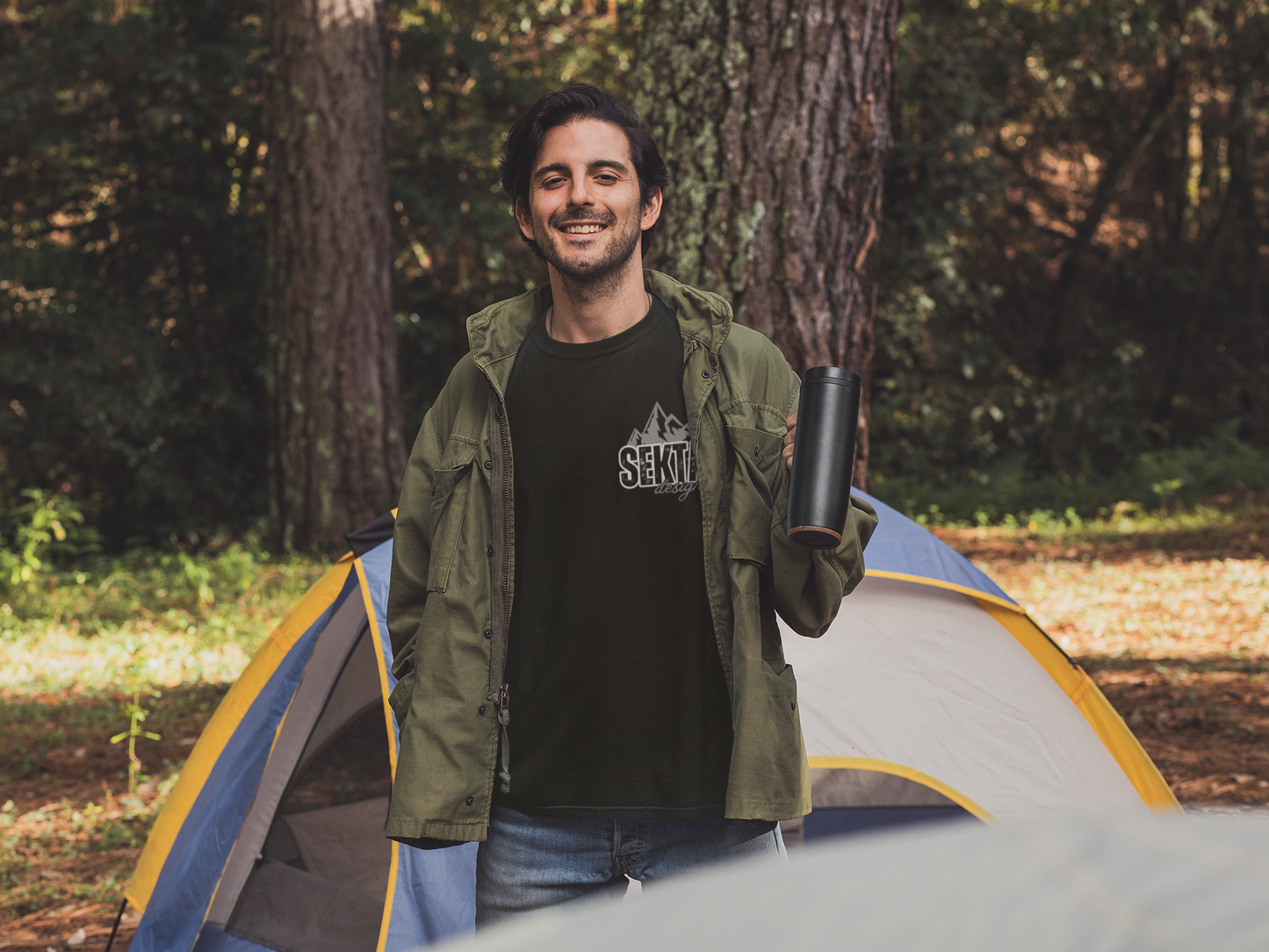 MOUNTAIN ADVENTURE Unisex Short Sleeve Tee