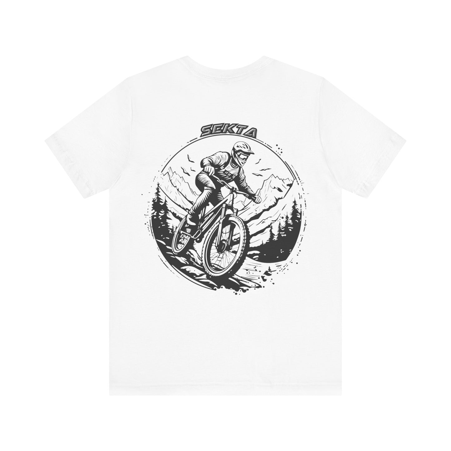 MTB LIFE (Back Print) Unisex Short Sleeve Tee