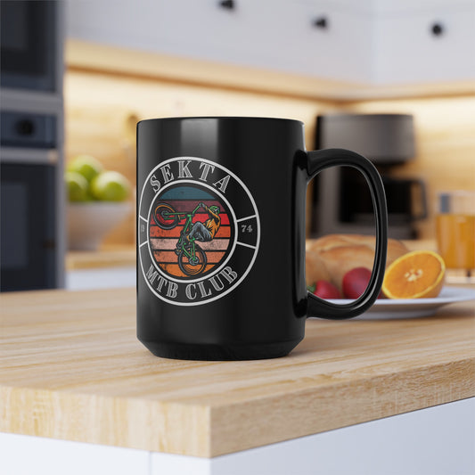 MTB CLUB Black Mug (Large 15oz)