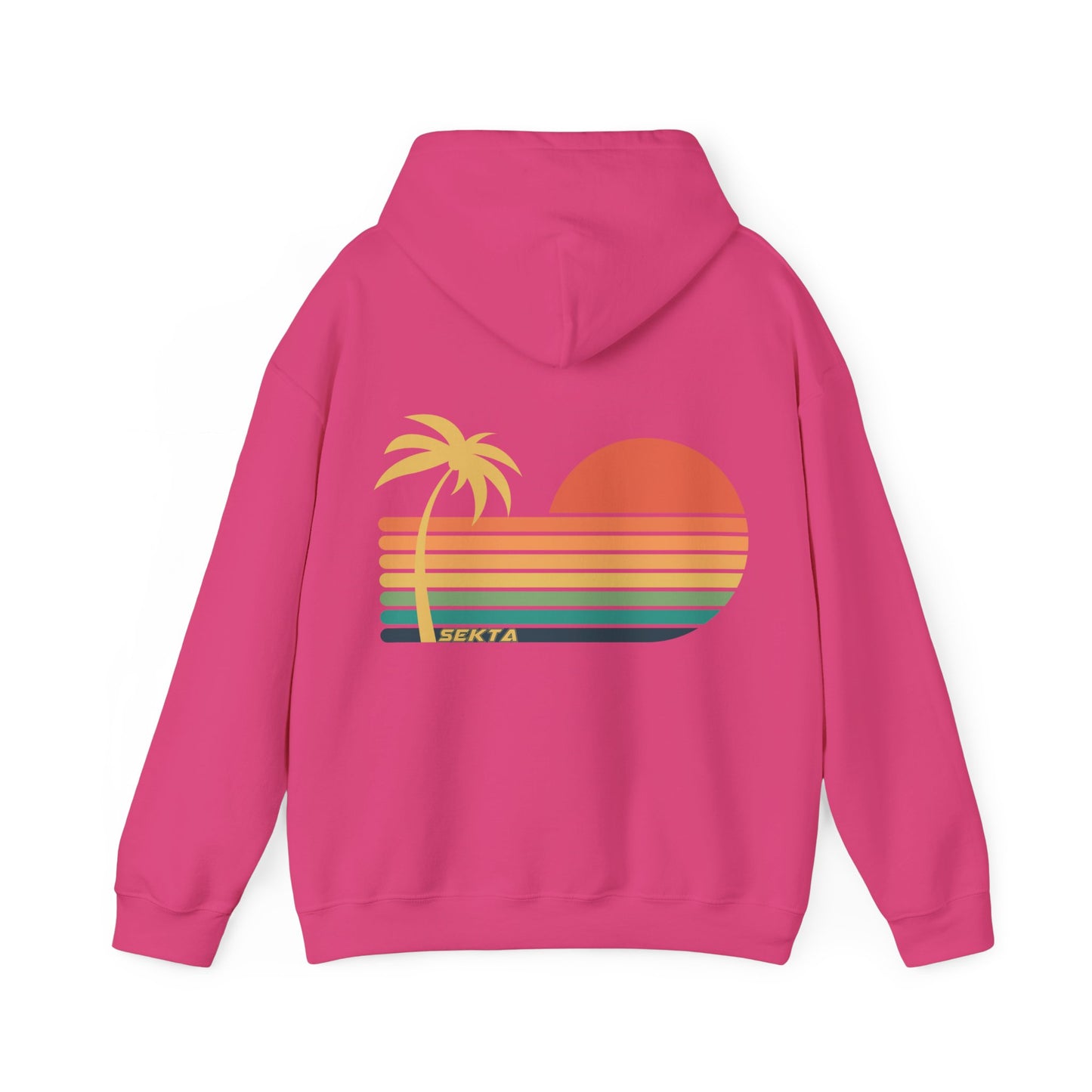 SUNSET STRIPES - Unisex Heavy Blend™ Hooded Sweatshirt