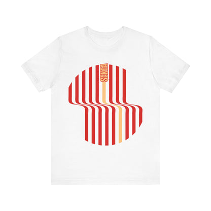 WAVEY STRIPES Unisex Short Sleeve Tee
