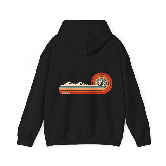 RETRO WAVES - Unisex Heavy Blend™ Hooded Sweatshirt