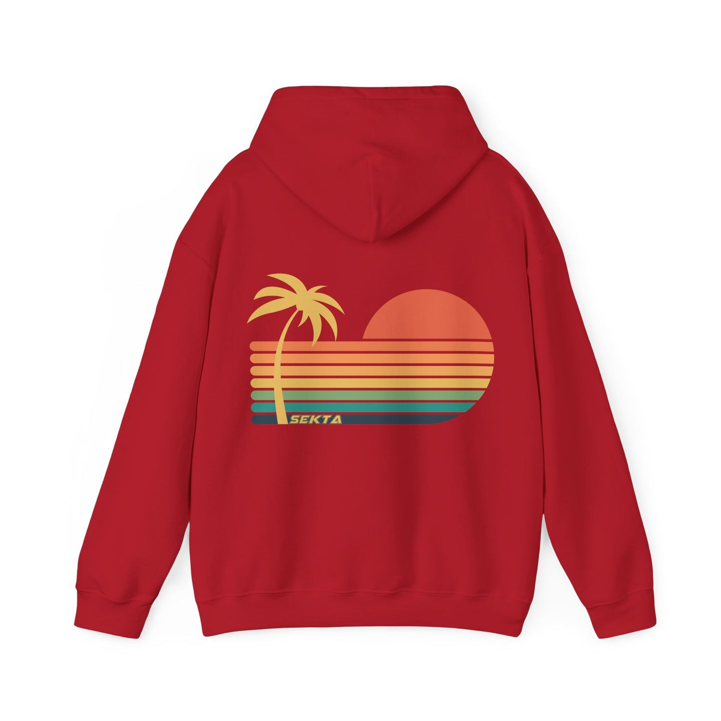 SUNSET STRIPES - Unisex Heavy Blend™ Hooded Sweatshirt