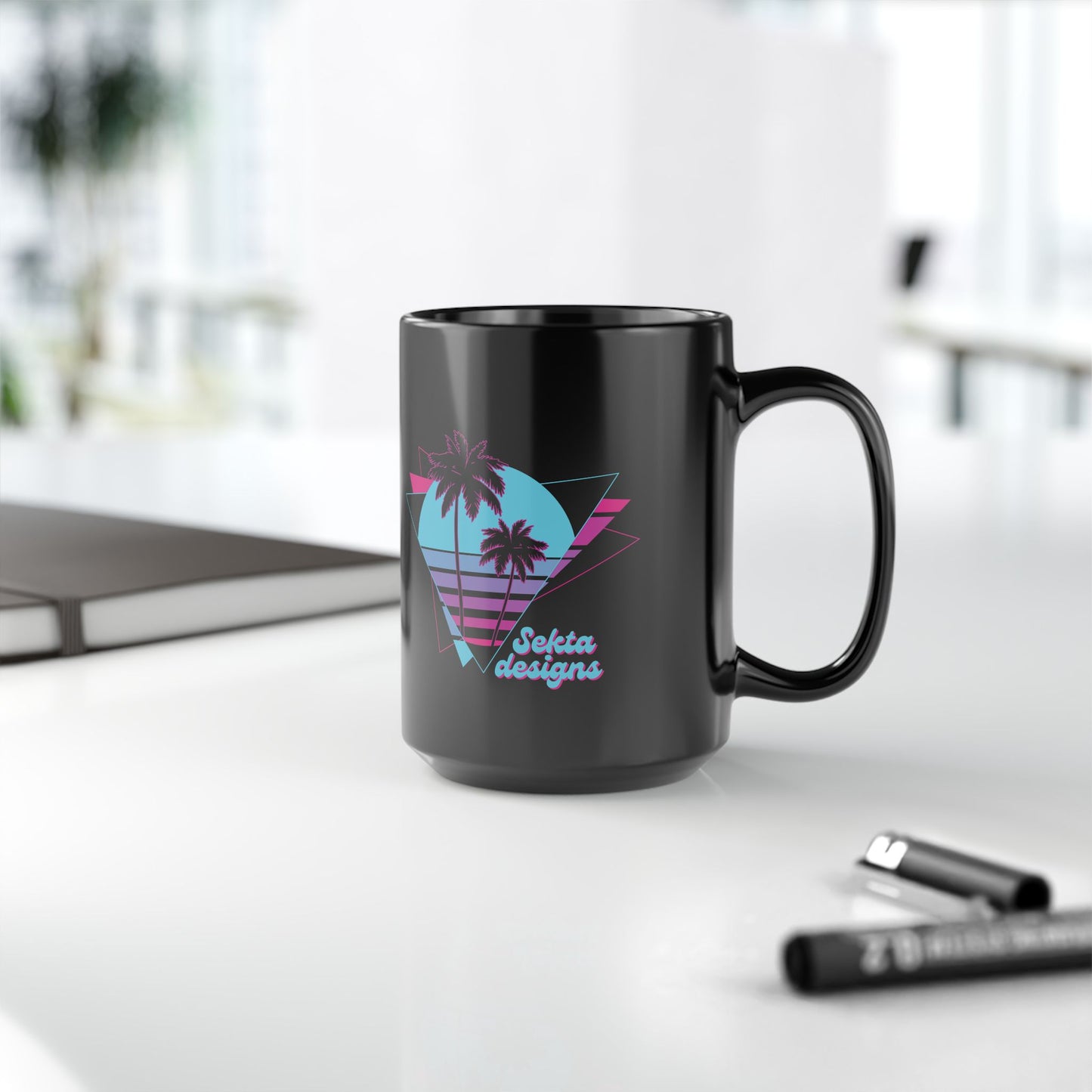 VICE CITY Black Mug (LARGE 15oz)