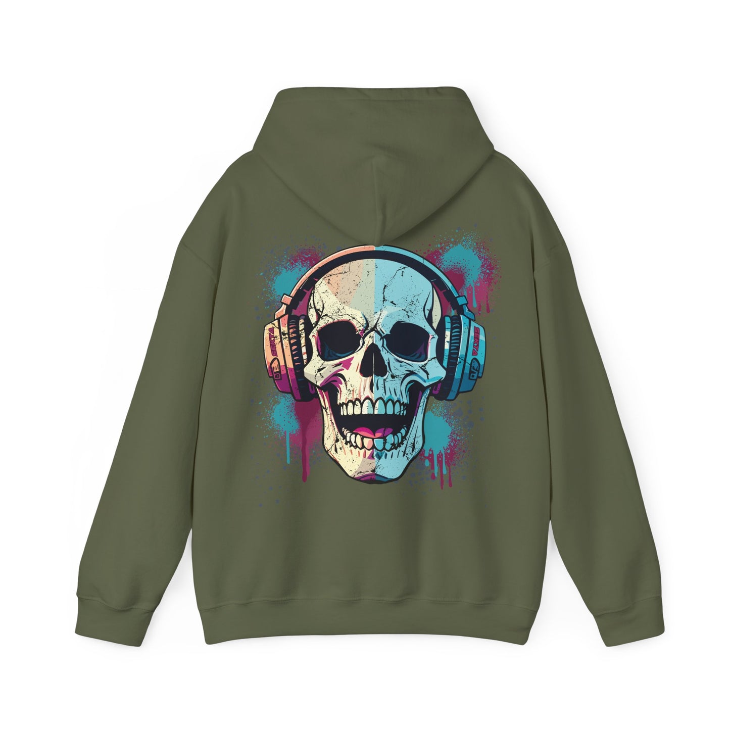 SKULL PHONES - Unisex Heavy Blend™ Hooded Sweatshirt