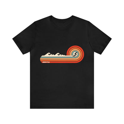 RETRO WAVES - Unisex Short Sleeve Tee