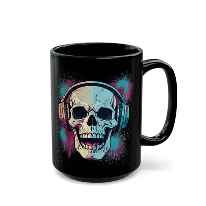 SKULLPHONES Black Mug (Large 15oz)