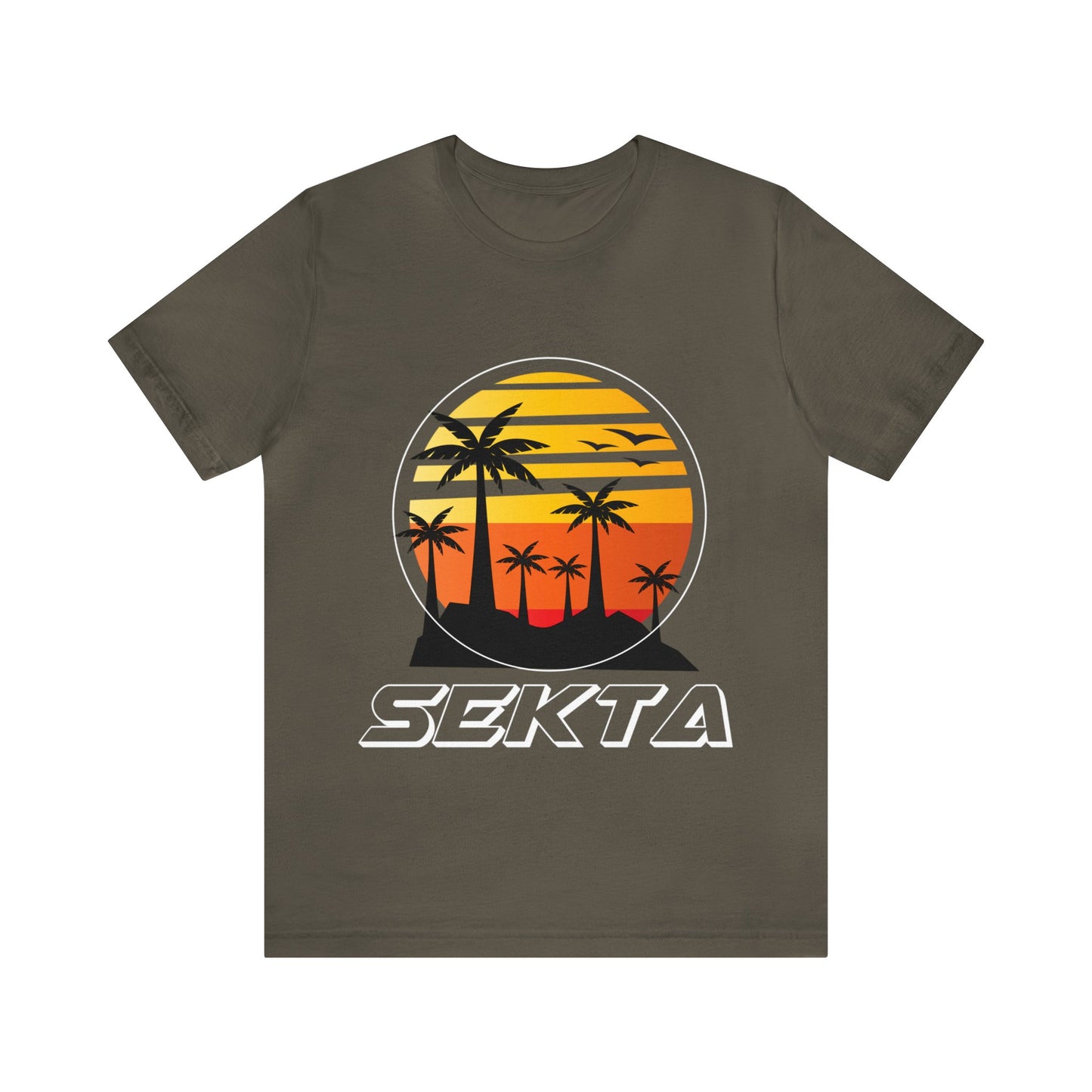 PALM TREES Unisex Short Sleeve Tee