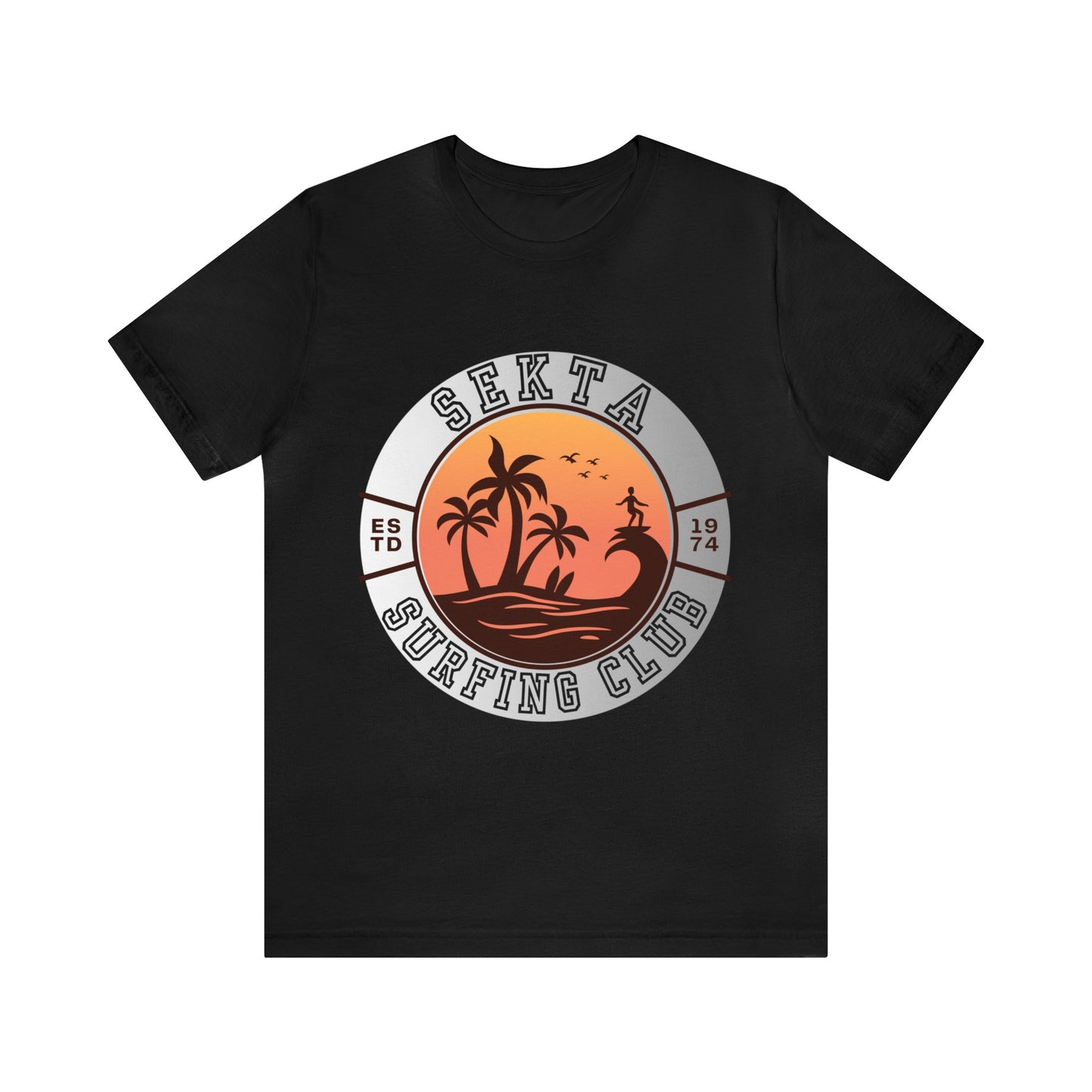 SURF CLUB Unisex Short Sleeve Tee