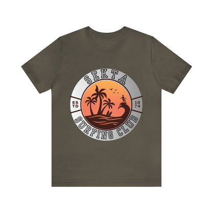 SURF CLUB Unisex Short Sleeve Tee