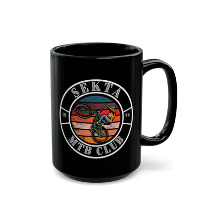 MTB CLUB Black Mug (Large 15oz)