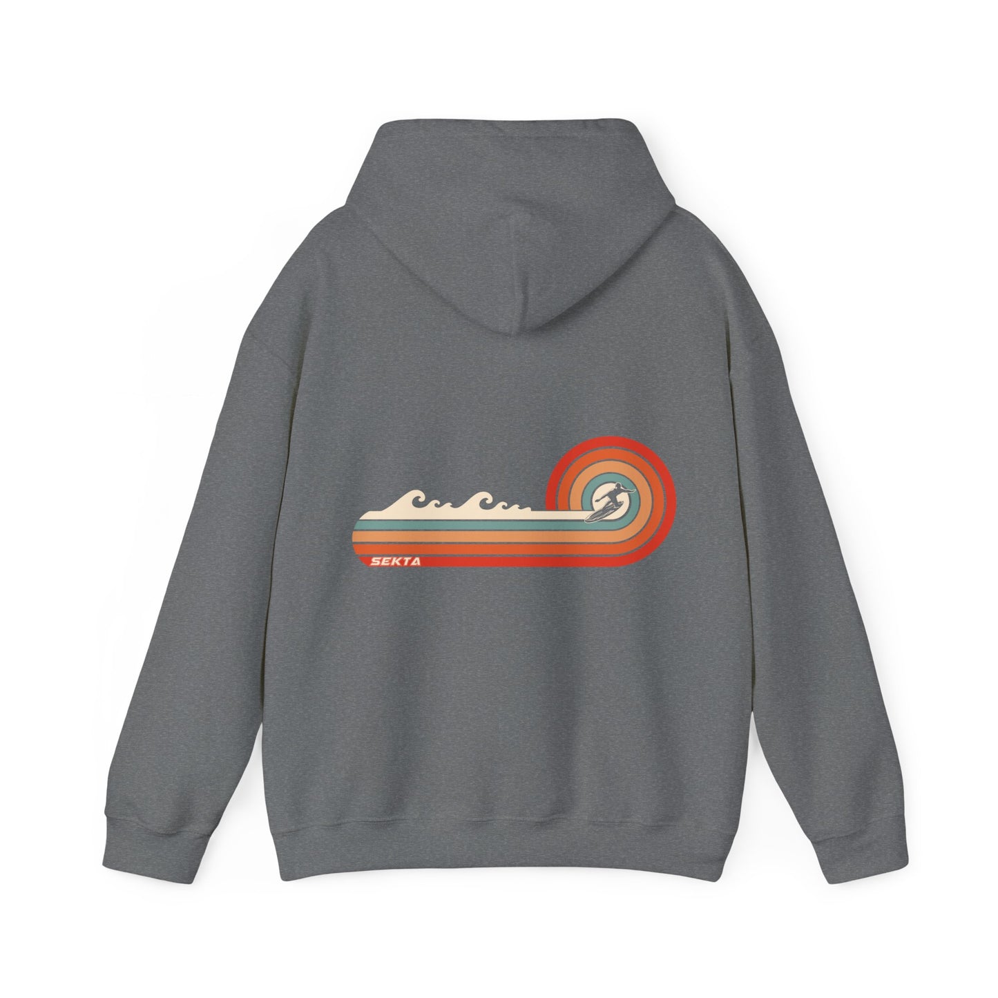 RETRO WAVES - Unisex Heavy Blend™ Hooded Sweatshirt