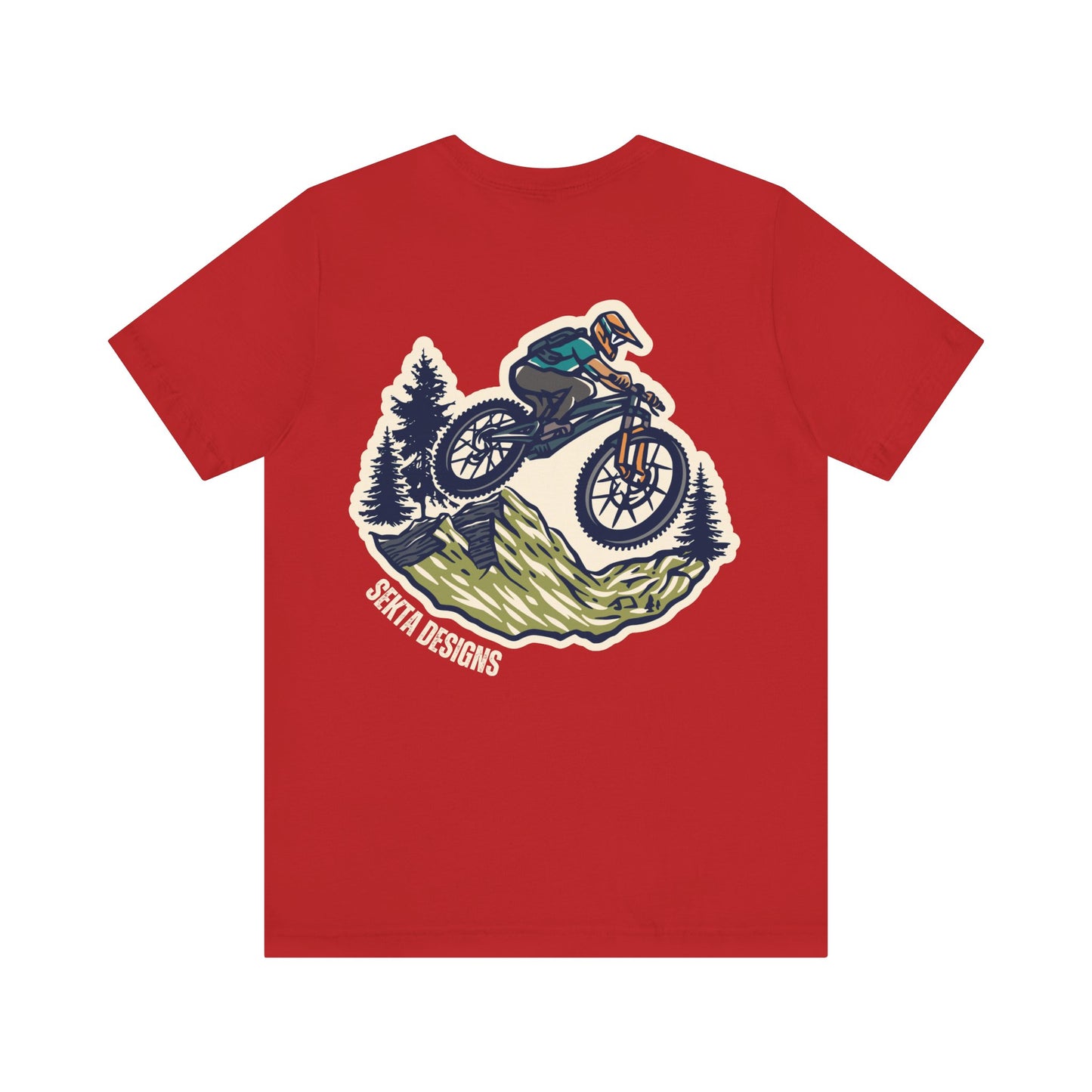 DOWNHILL DAYS Unisex Short Sleeve Shirt