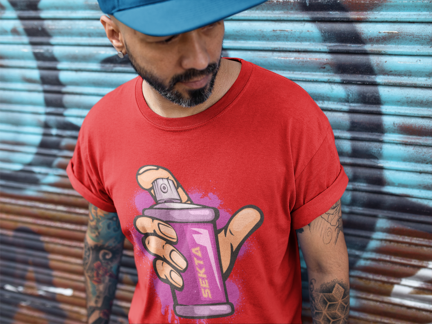 SPRAY CAN Unisex Short Sleeve Tee