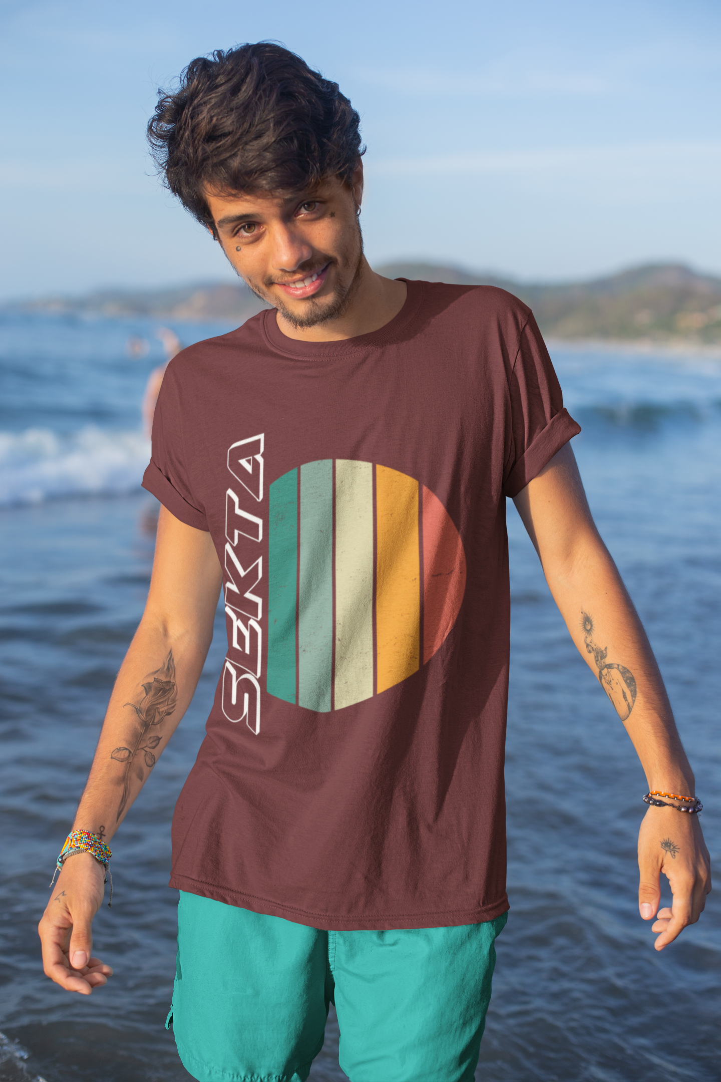 SIDE STRIPES Unisex Short Sleeve Tee