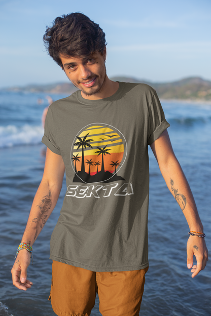 PALM TREES Unisex Short Sleeve Tee