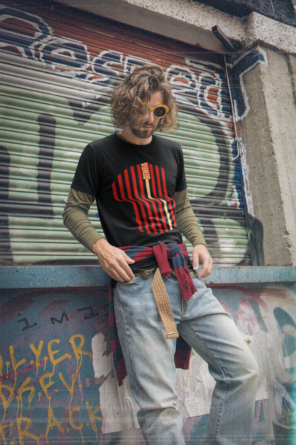 WAVEY STRIPES Unisex Short Sleeve Tee