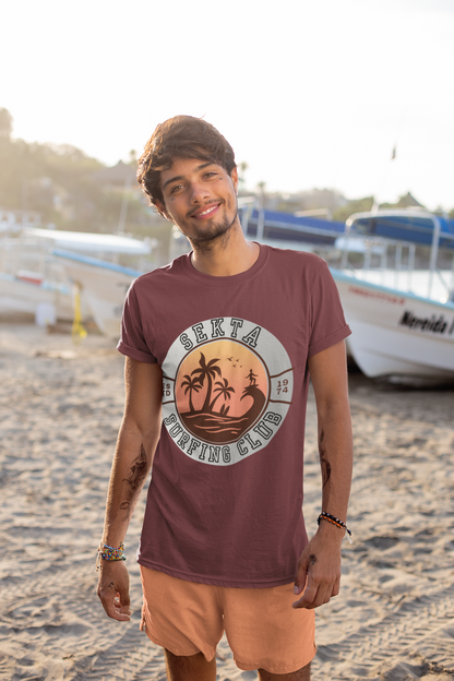 SURF CLUB Unisex Short Sleeve Tee