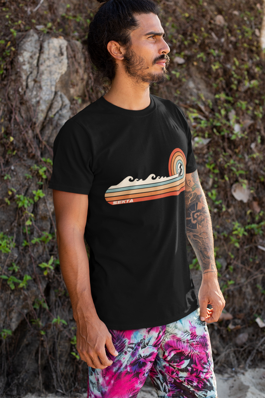 RETRO WAVES - Unisex Short Sleeve Tee