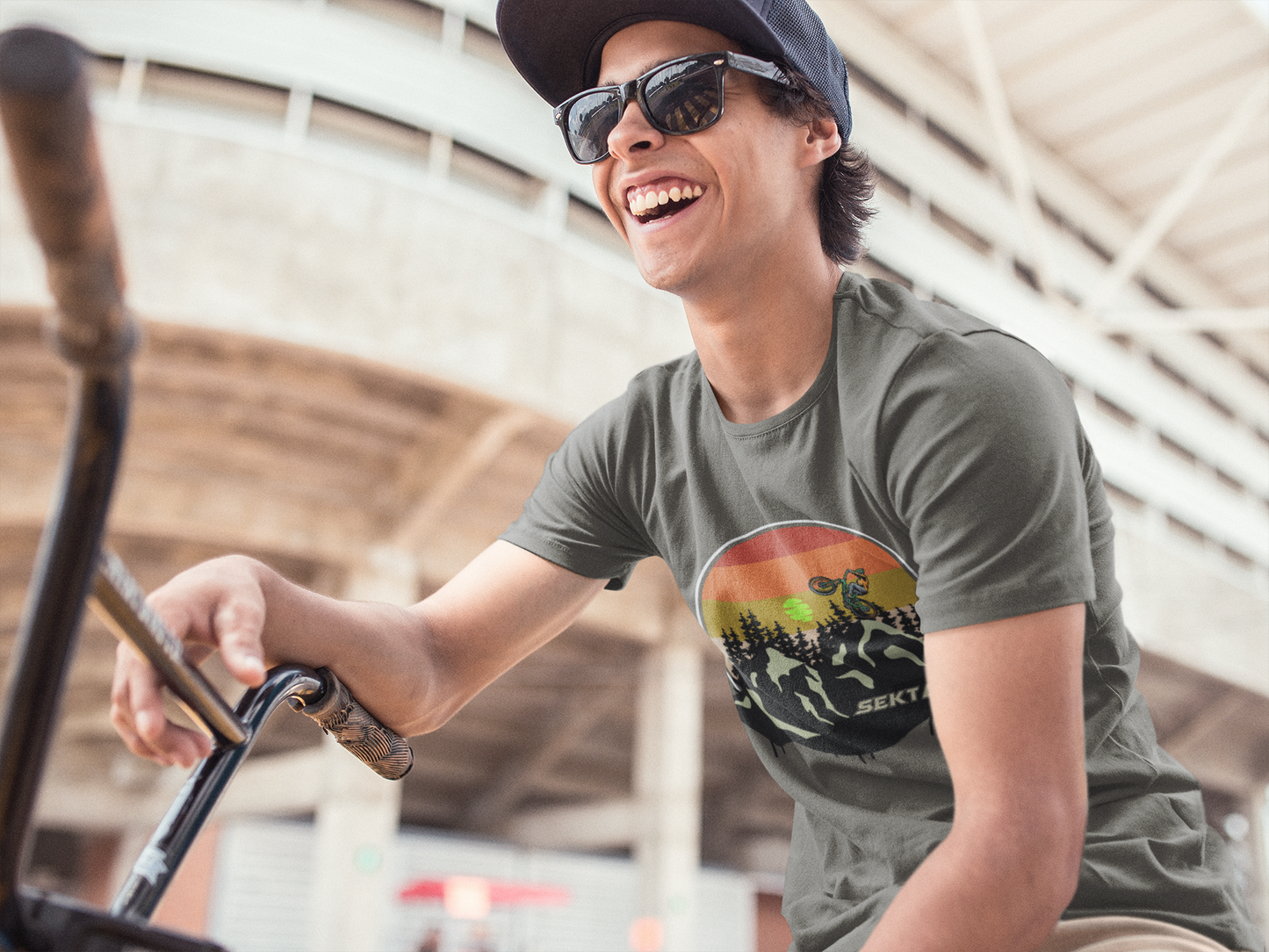 ON TOP OF THE WORLD Unisex Short Sleeve Tee